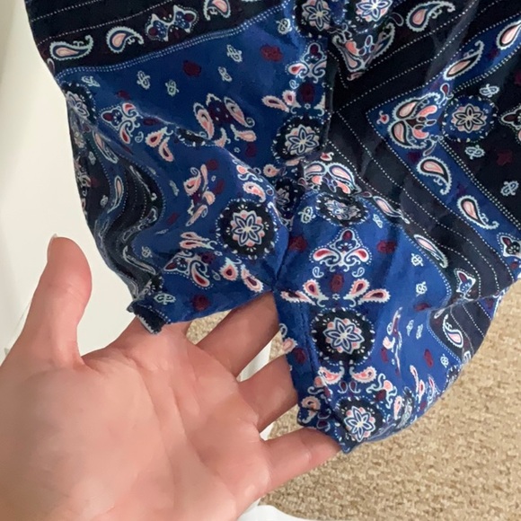 Sonoma Paisley Tank Blouse Size Medium - Picture 11 of 11